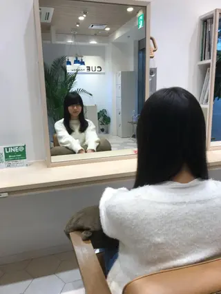 セミロング 舛添 龍一のヘアスタイル