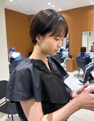 ショート 松村光留 /ショート/ウルフのヘアスタイル