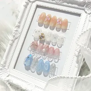 ネイル Macherie Rose Jrのネイルデザイン