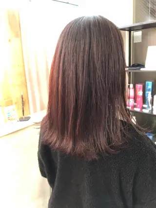 ミディアム カラー 白髪ぼかし/ショート /ミニボブだいじのヘアスタイル