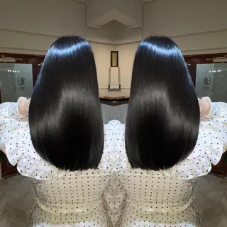 セミロング カラー she2.新宿 Shotoのヘアスタイル