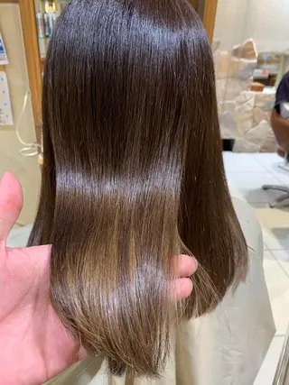 ミディアム 新宿メンズパーマ特化 メンズバレイヤージュのヘアスタイル