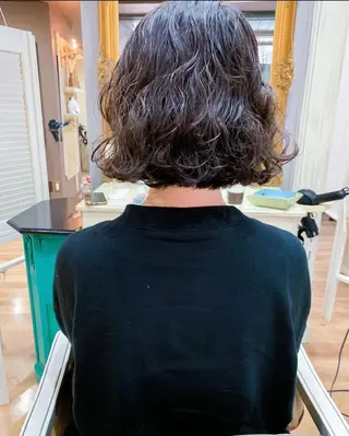 パーマ ら んのヘアスタイル