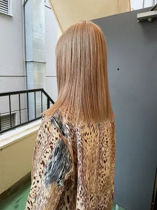 セミロング カラー ボブ/ミディアム RIONAのヘアスタイル