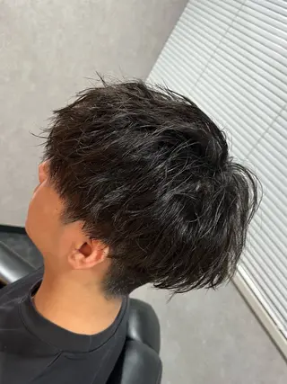 ミディアム 🌈予約の98%パ ーマ⭕️🌈福本のヘアスタイル