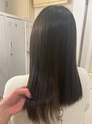 カラー 💜🦋AIRI /パーマ🦋💜のヘアスタイル