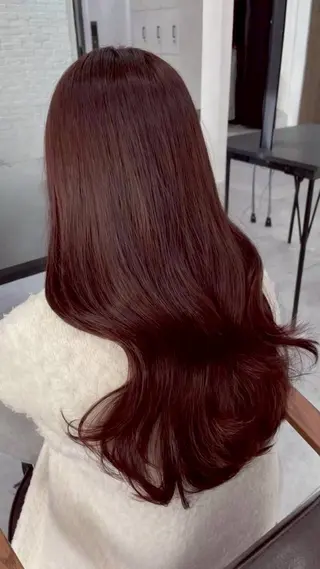 セミロング 髪質改善特化🫧韓国 🇰🇷amiruのヘアスタイル