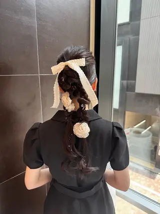 ロング ヘアアレンジ 🤍たむら みなみ 銀座🤍のヘアスタイル