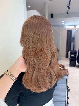 ロング 佐藤 亜加梨のヘアスタイル