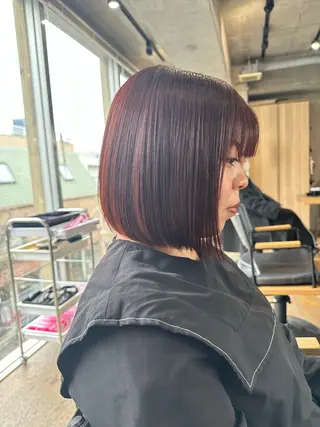 ミディアム カラー DAIKIベージュ 🍂レイヤーカットのヘアスタイル