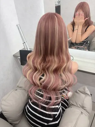 ロング 三尾 樺緒のヘアスタイル