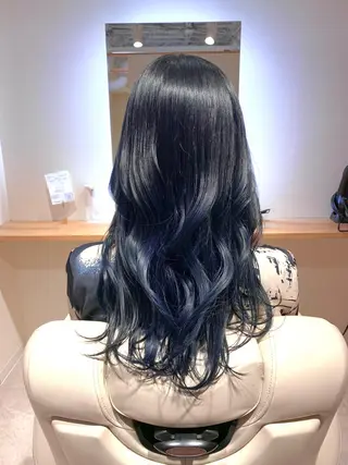 ロング カラー 🏆蔵前個室 美容院🏆 大川月央のヘアスタイル