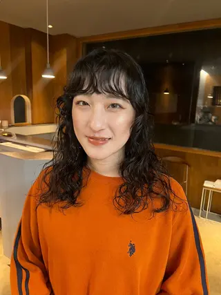 パーマ cocoro /レイヤーカットのヘアスタイル