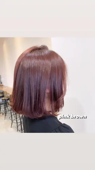 ショート カラー ヘアアレンジ KAREN🕊️ 大宮美容室のヘアスタイル