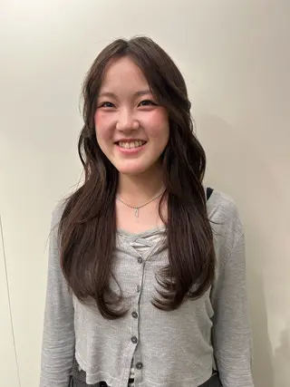 ロング カラー 透明感似合わせカラー 🍀あかり🍀のヘアスタイル