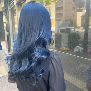 ロング カラー 色落ちまで可愛い🧚 心斎橋hikaruのヘアスタイル