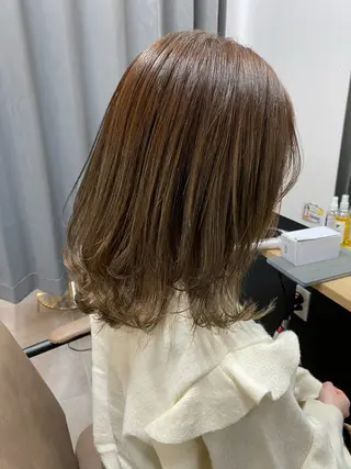 ミディアム TELA HAIR 宮川悠斗のヘアスタイル