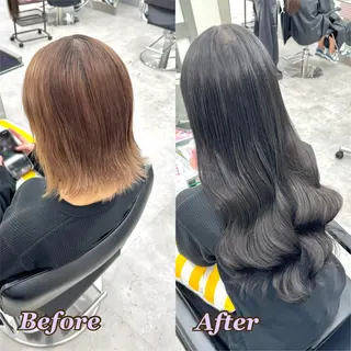 ヘアメ🎀ハイトーン 🩵エクステ🪄しほのヘアスタイル