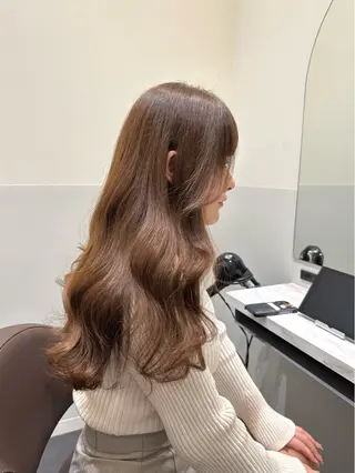 ロング カラー 矢野 晃平のヘアスタイル