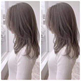 セミロング トリートメントモデル 募集中✨️ミク🫧♡のヘアスタイル