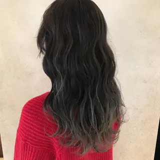 ロング 福原 優介のヘアスタイル