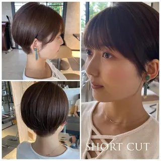 ショート カラー 🫧美髪縮毛矯正 🫧SEKIのヘアスタイル