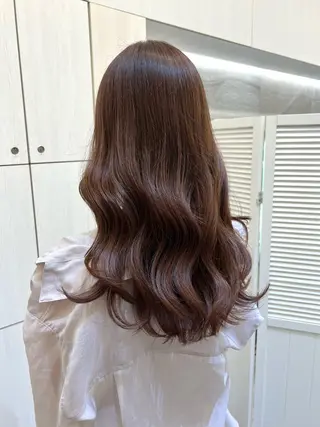 ロング カラー ヘアアレンジ 髪質改善/縮毛矯正 鈴木裕介のヘアスタイル