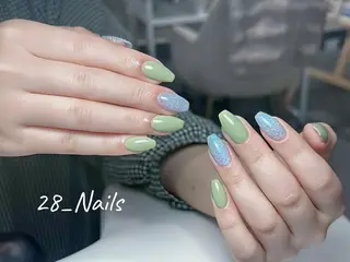 ミディアム 28nails. 宮崎のネイルデザイン