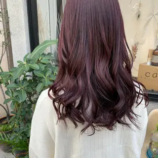 ロング 艶髪color💎髪 質改善ストレート大吉のヘアスタイル