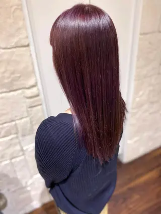 ロング カラー 川合 勇気のヘアスタイル