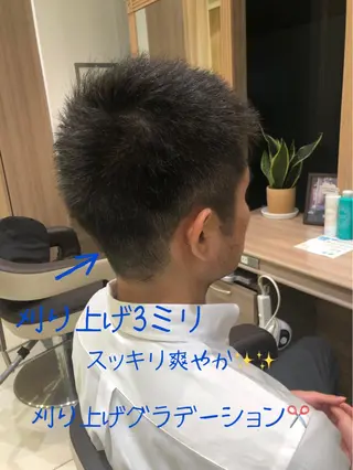 ショート ヘアアレンジ メンズ メンズパーマ特化/ メッシュ/薫/店長のヘアスタイル