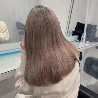 ロング カラー ヘアアレンジ ダブルカラー｜ なおき｜池袋美容師のヘアスタイル