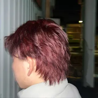 カラー 桝谷 来空のヘアスタイル