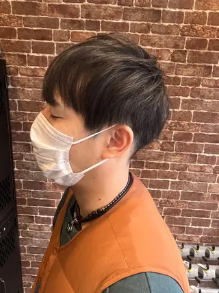 ショート カラー パーマ ヘアアレンジ メンズ キッズ ネイル マツエク・マツパ アイブロウ 久木原 ゆりのヘアスタイル