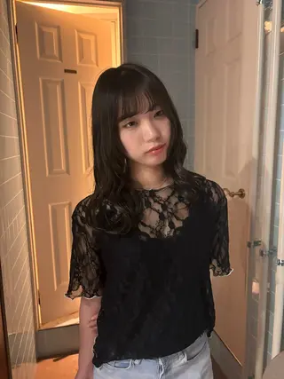 ミディアム cope'u 美雨のヘアスタイル