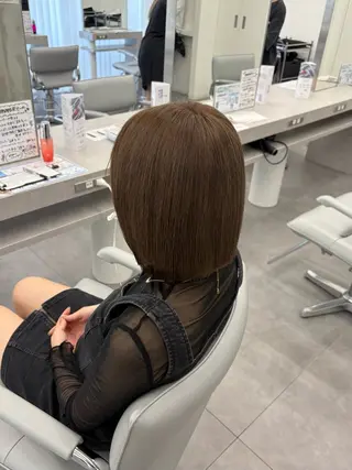 ショート カラー 🍀透明感ナチュラル カラー🍀じゅんのヘアスタイル