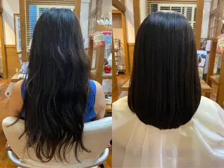 ロング 氷見 早祐香のヘアスタイル