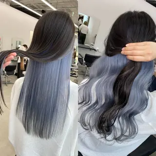カラー 新美 蓮のヘアスタイル