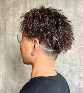 パーマ メンズ メンズカット募集 草野のヘアスタイル
