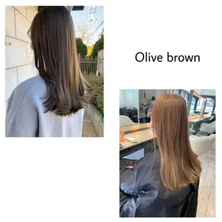 ミディアム カラー パーマ ヘアアレンジ メンズ キッズ ネイル マツエク・マツパ アイブロウ hiro【沿線で叶う 似合わせhair】のヘアスタイル