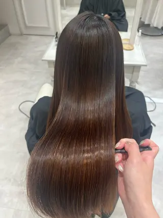 ロング Barrel天王寺 satokoのヘアスタイル
