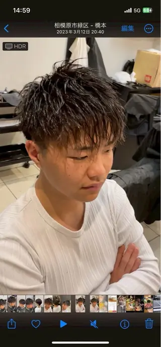 カラー ⚡️メンズ＆眉特化 ⚡️さわのヘアスタイル