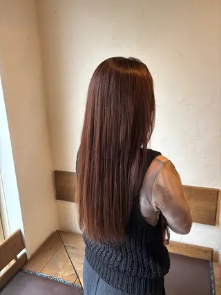 ロング カラー 村瀬 友颯のヘアスタイル