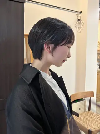 ショート 【韓国レイヤー特化 ハッシュカット】のヘアスタイル