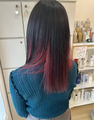 ミディアム カラー ejinbara /　Satsukiのヘアスタイル