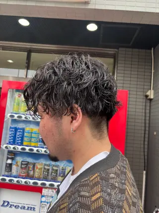 パーマ メンズ 🐰K+Plus🐰 まゆ🐰のヘアスタイル