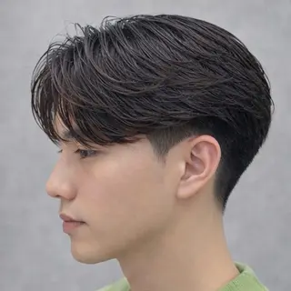 パーマ メンズ メンズ清潔感のプロ 💈メンズパーマ藤田のヘアスタイル