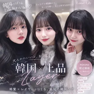 ロング 上品♡韓国レイヤー 🤍のの🤍のヘアスタイル