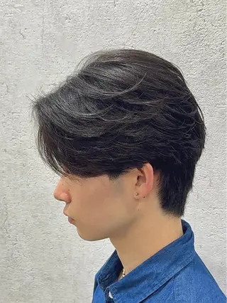 メンズ 毛流れ/シャドウ 🇰🇷AYATOのヘアスタイル