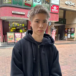 ショート パーマ メンズ men's/perm colorDaijuのヘアスタイル